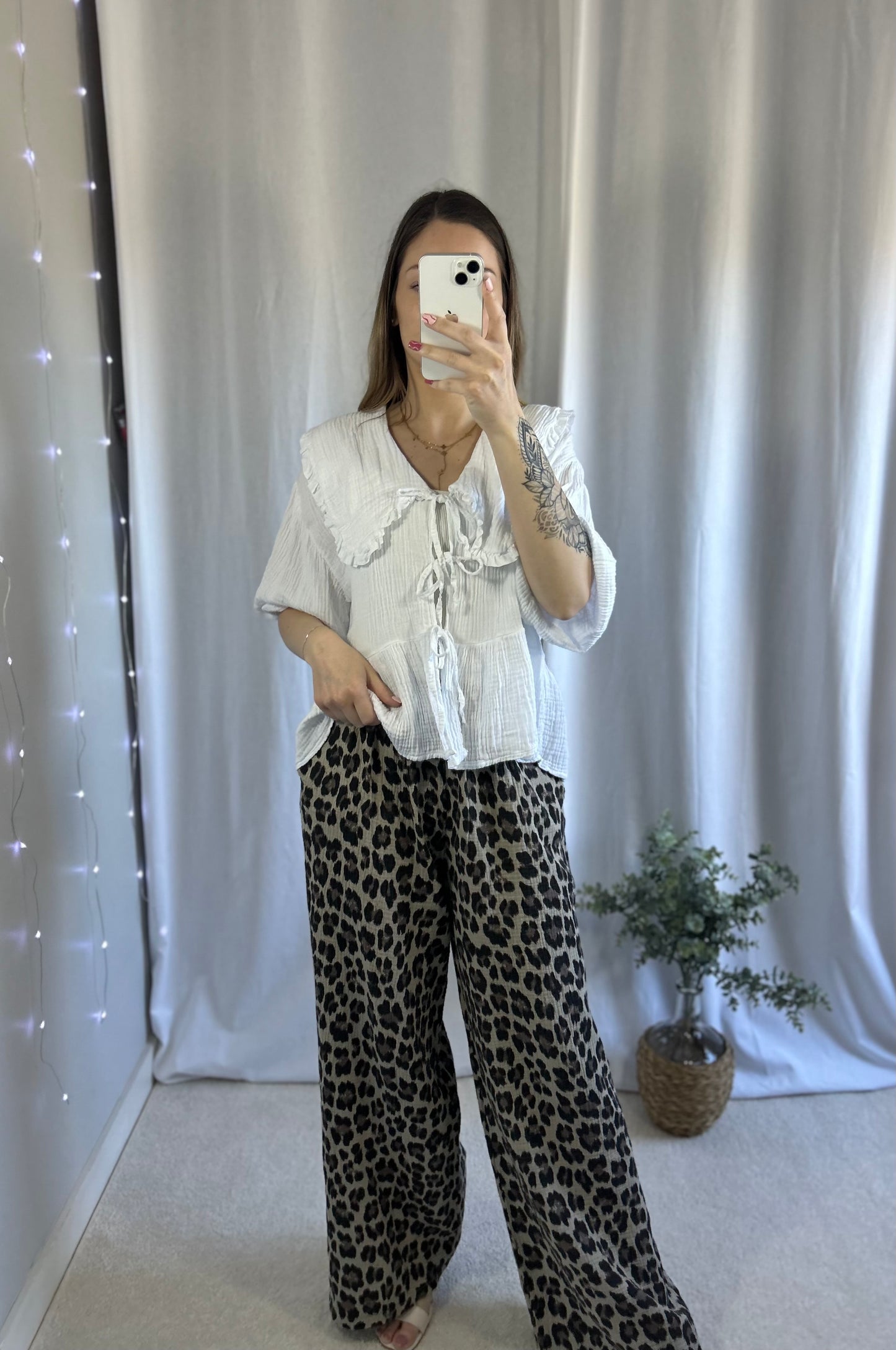 BLOUSE AMIRA - BLANC