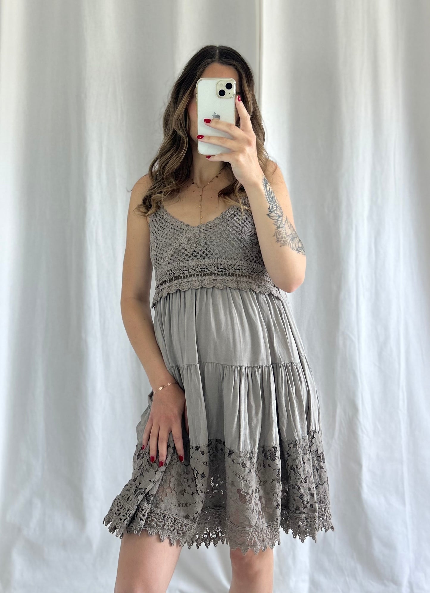 ROBE ESMERALDA - TAUPE