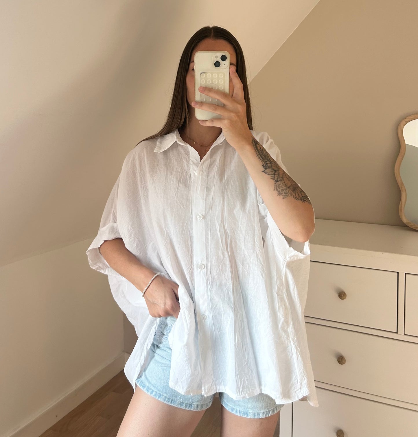 CHEMISE DIANE - BLANC
