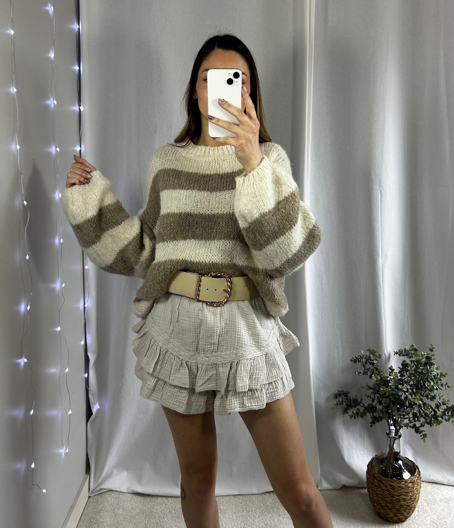 CEINTURE MAYA - BEIGE