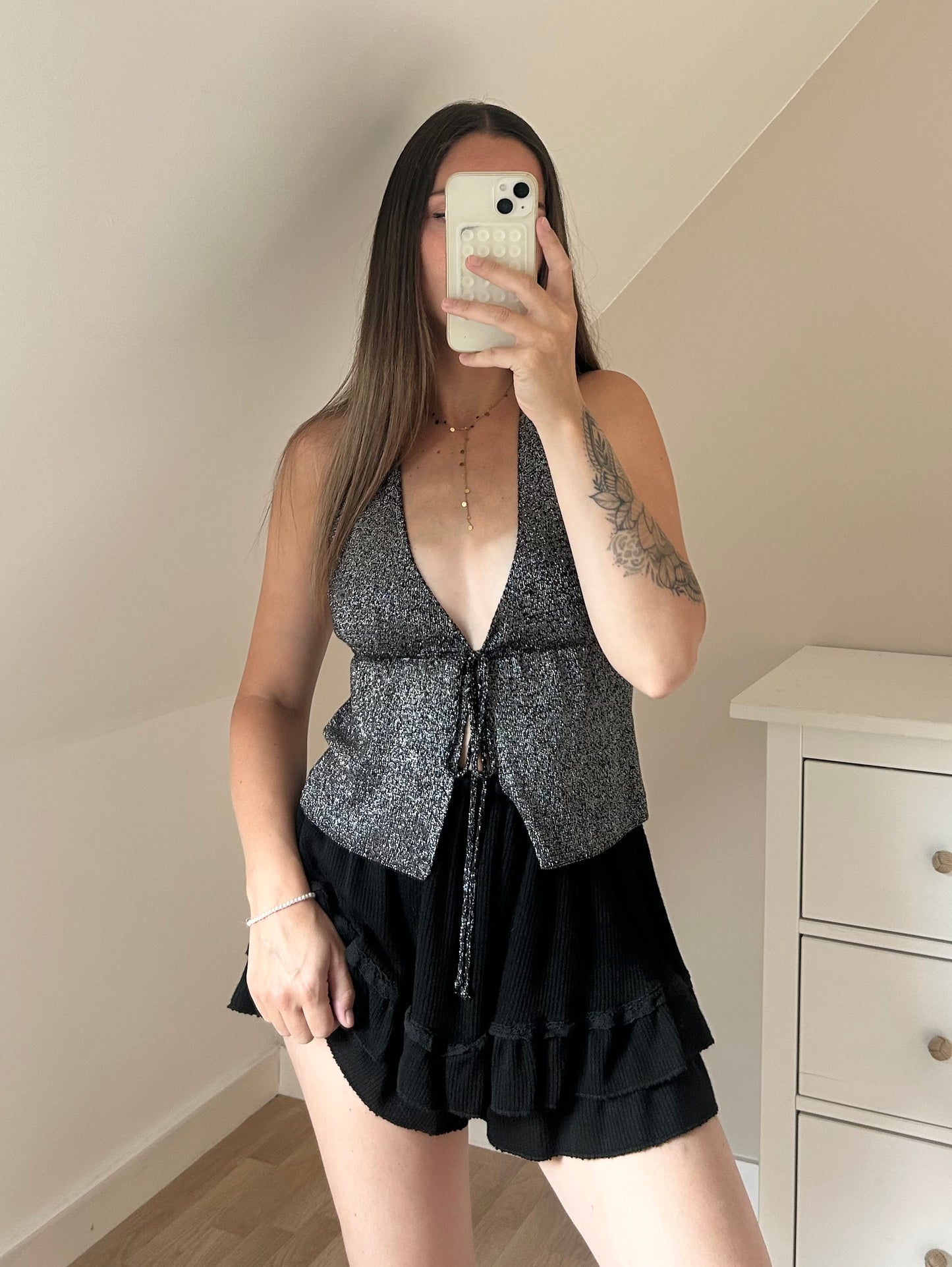 TOP STELLA - NOIR