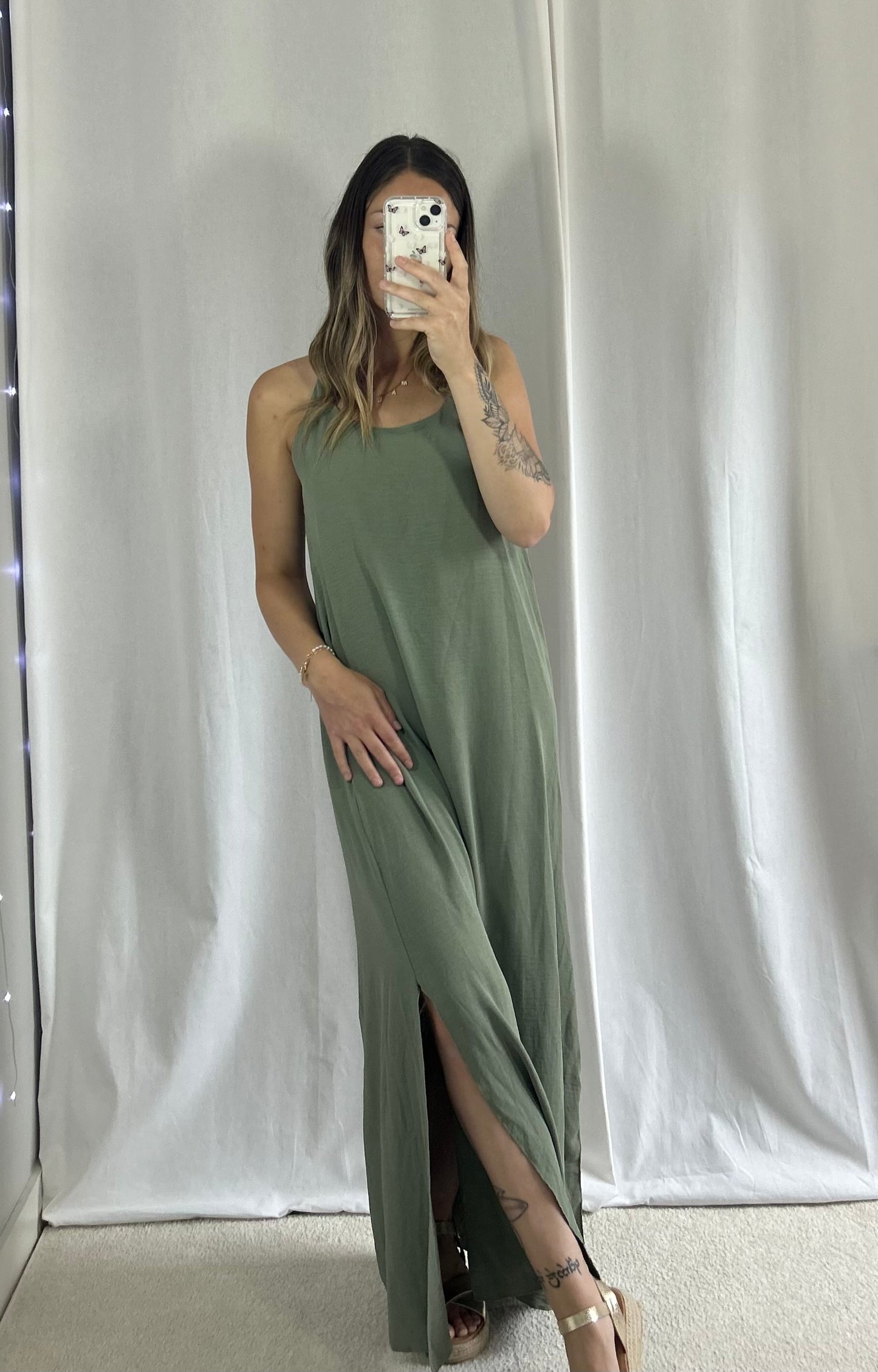 ROBE ILANA - KAKI