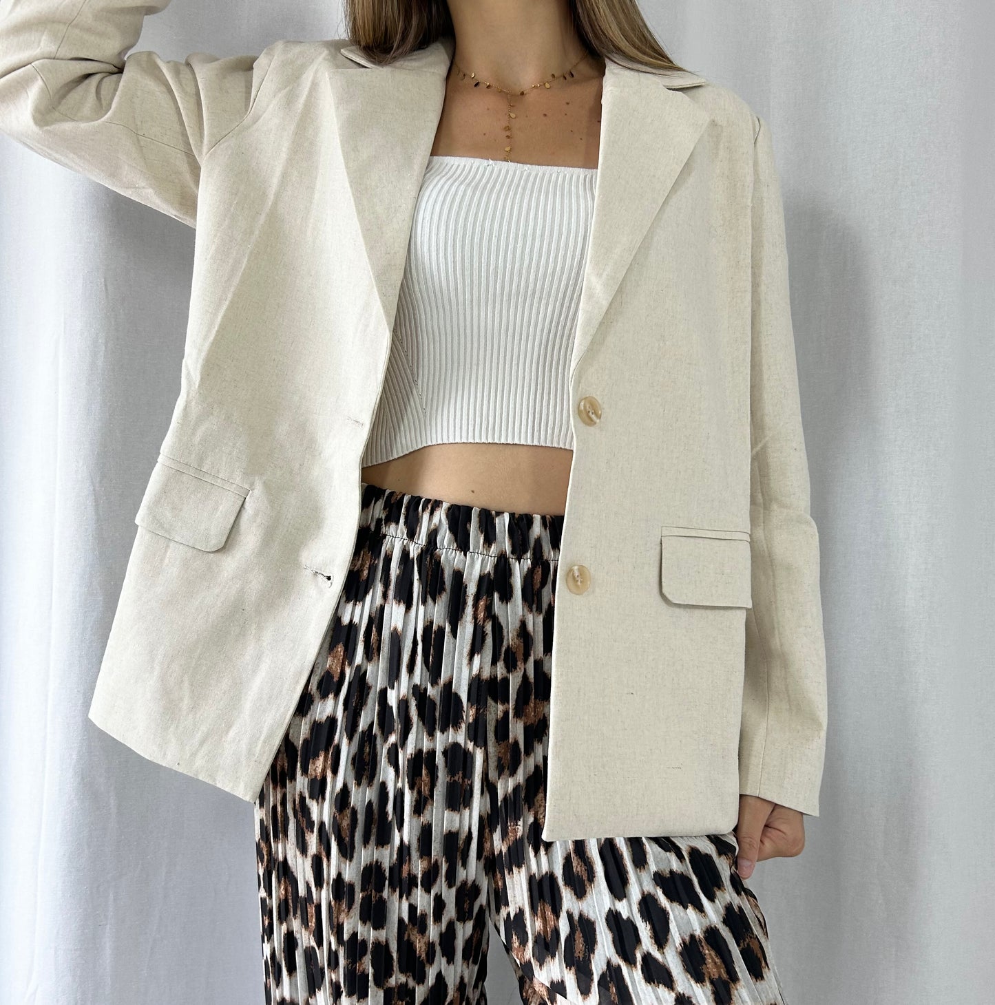 BLAZER MAELLE - BEIGE