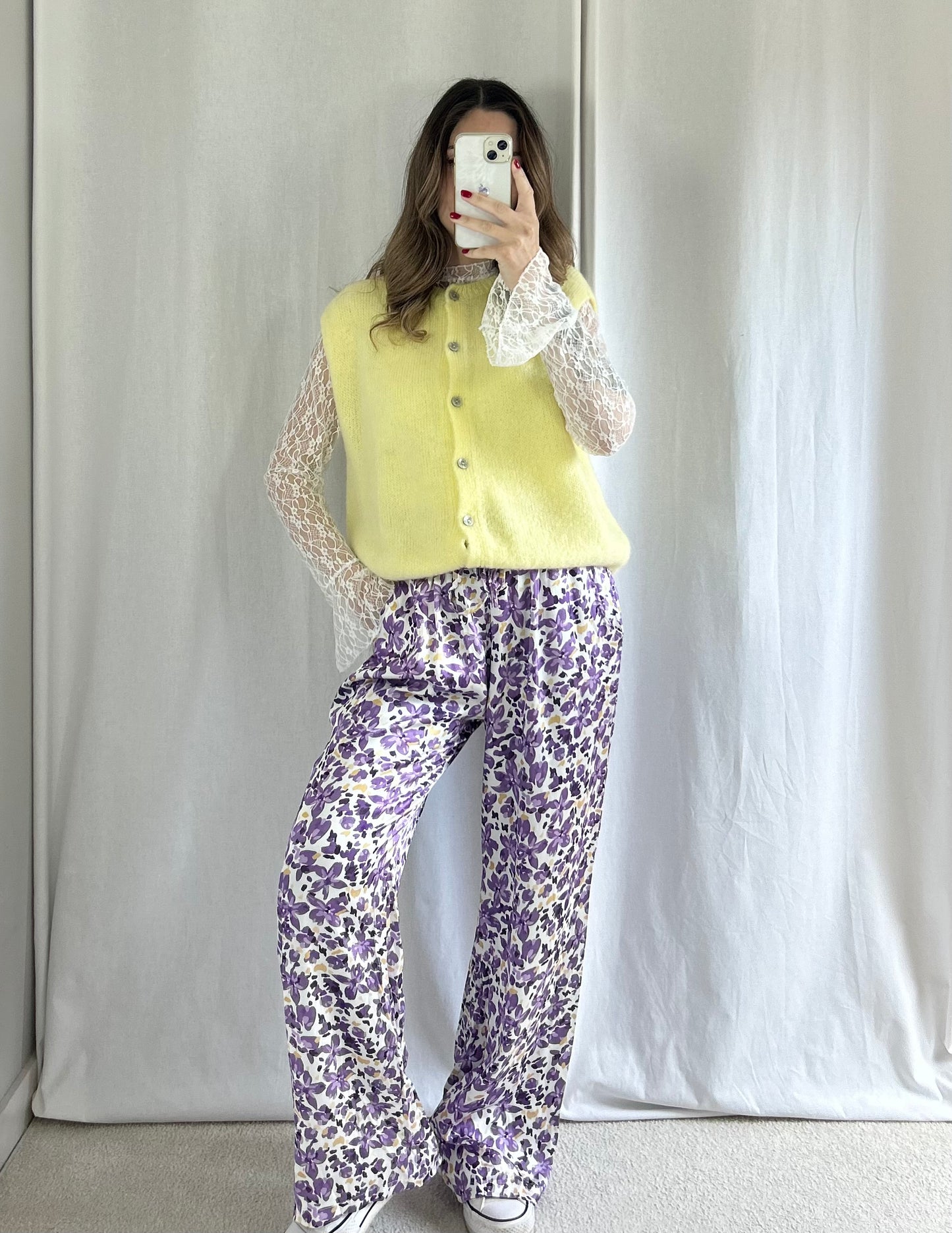 PANTALON LYNA - LILAS
