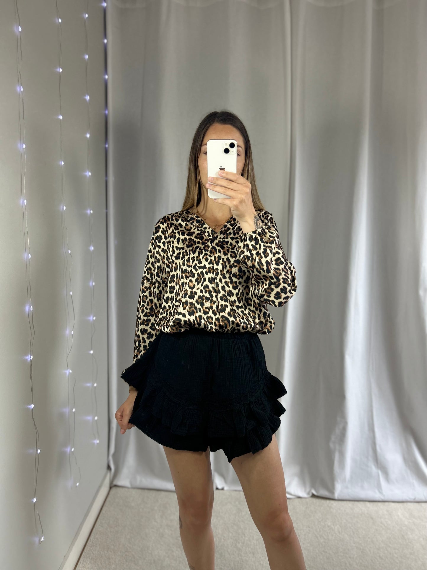 BLOUSE EDEN - LÉOPARD