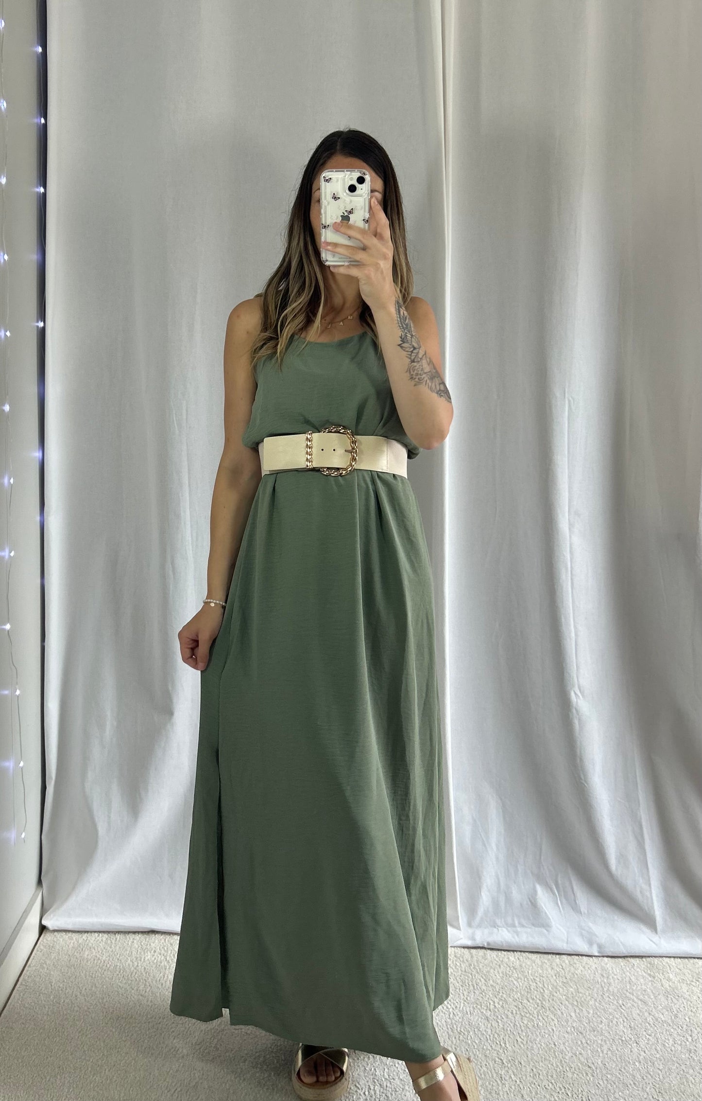 ROBE ILANA - KAKI