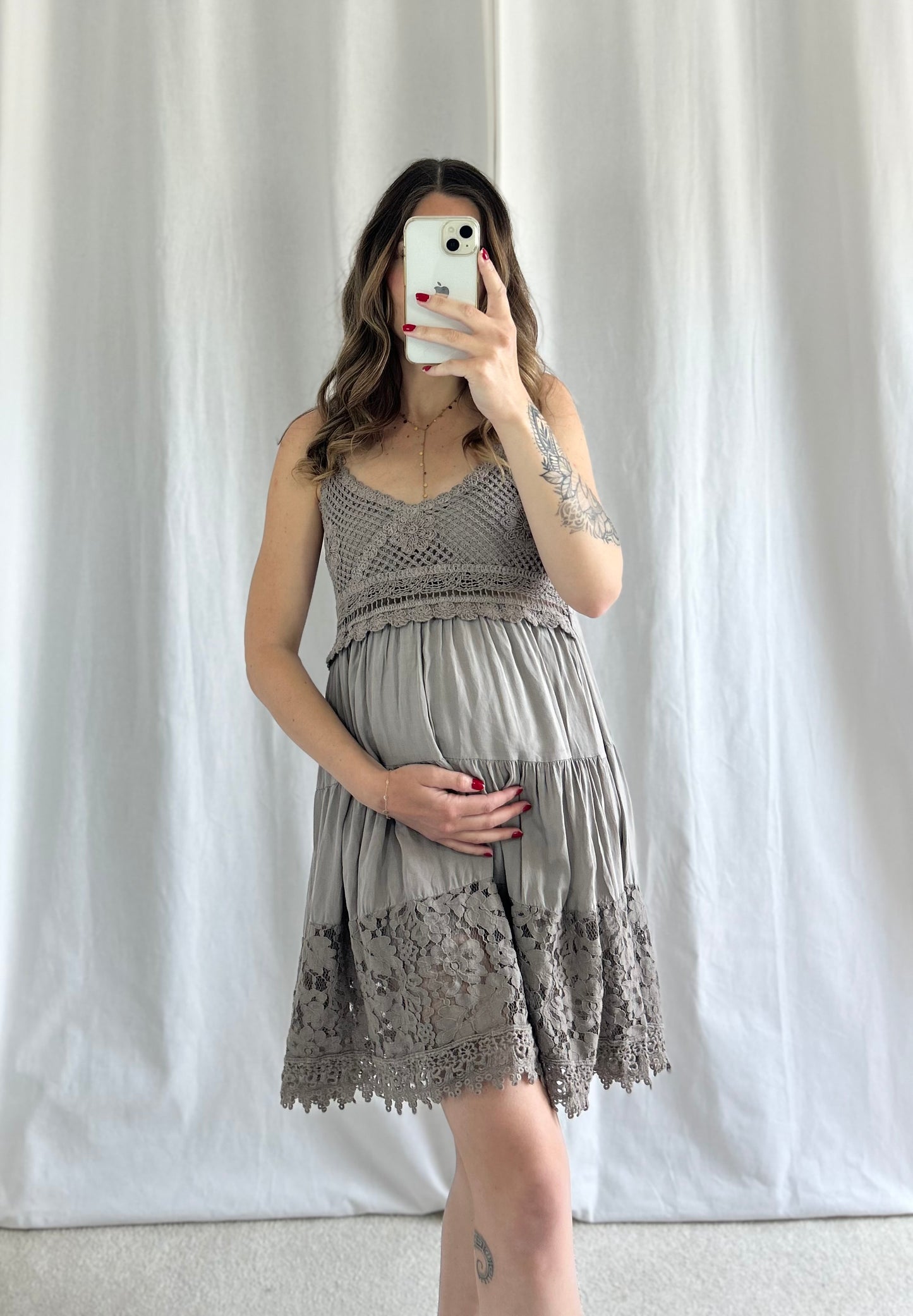 ROBE ESMERALDA - TAUPE