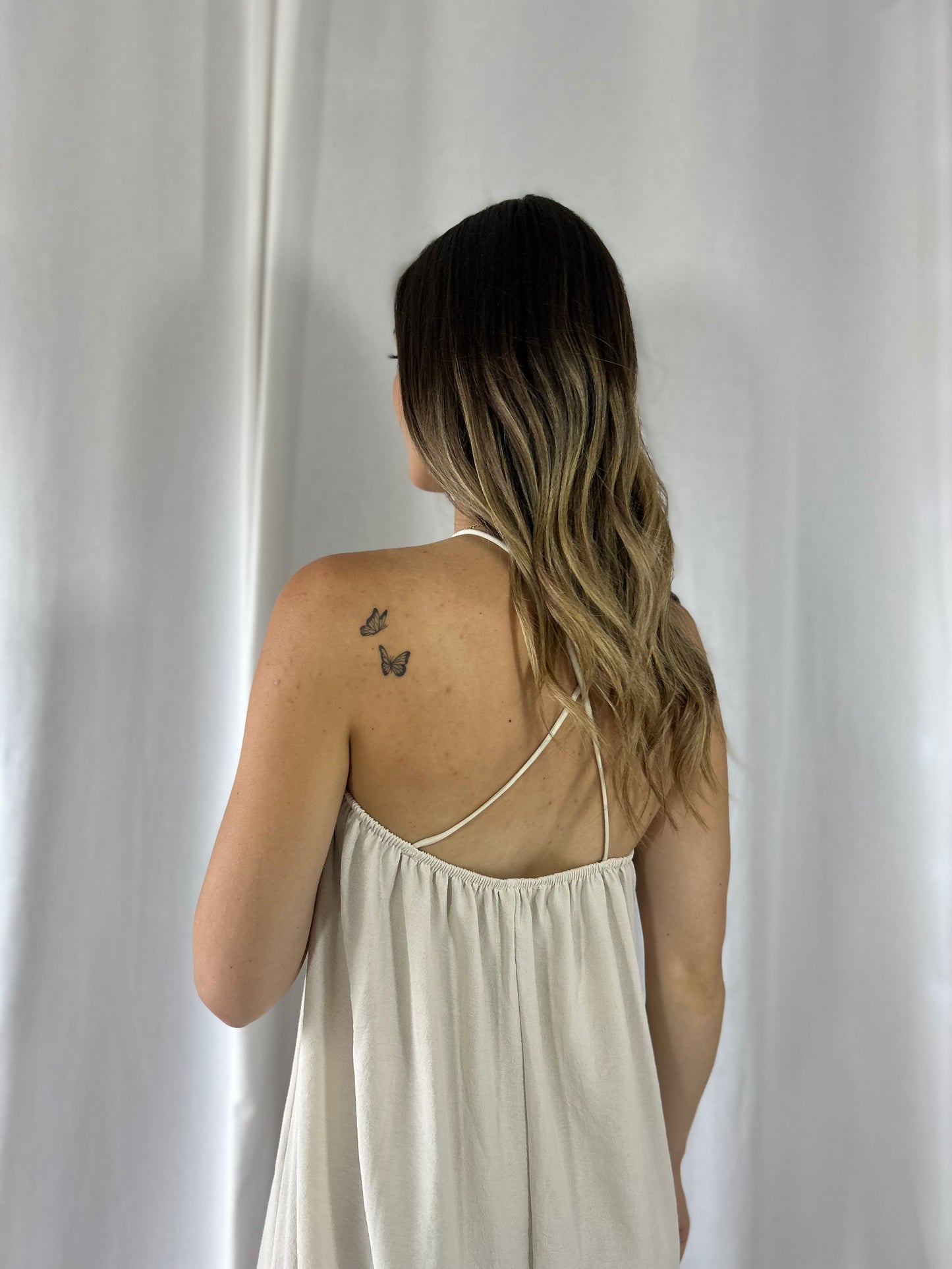 ROBE ILANA - BEIGE