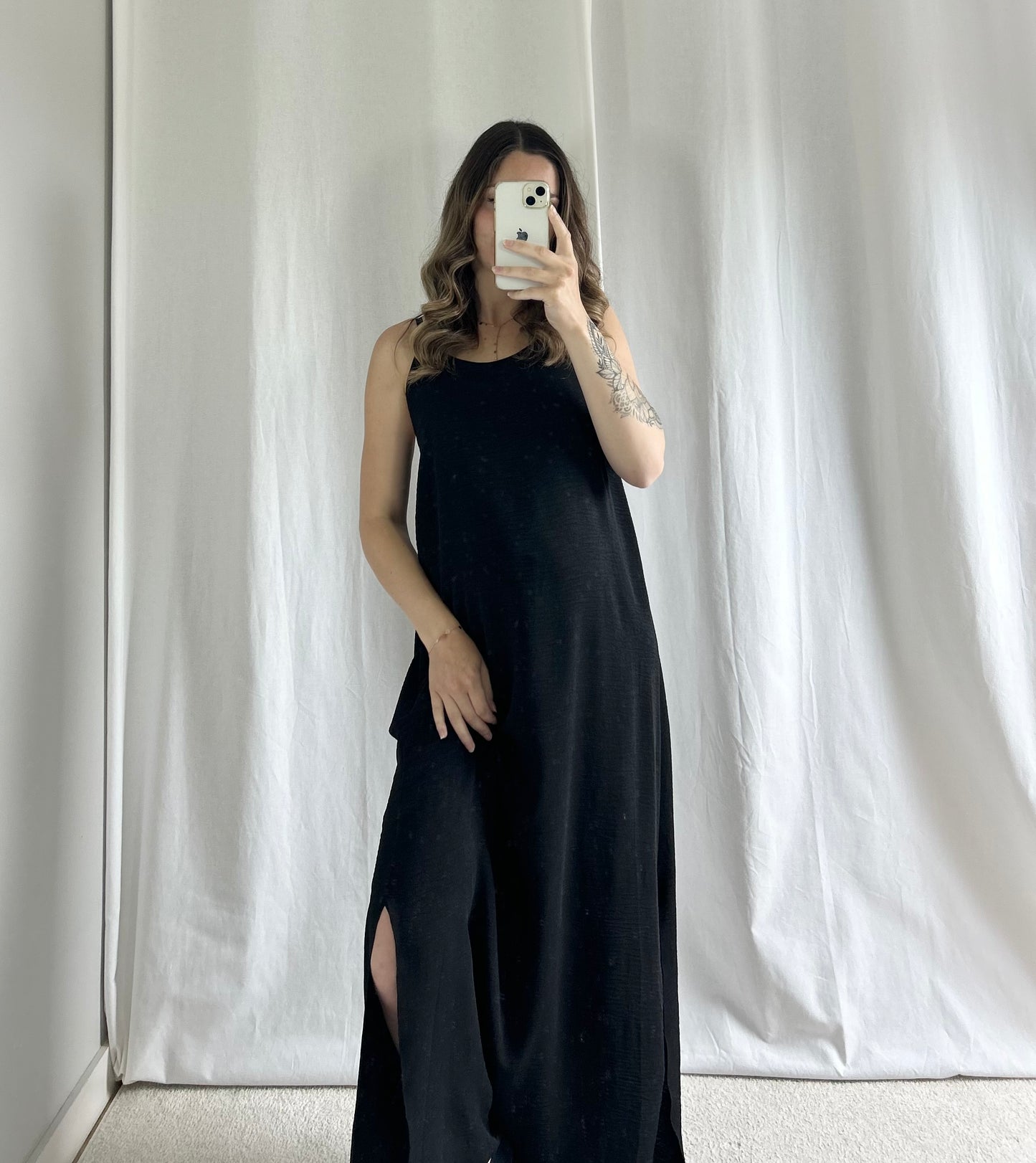 ROBE ILANA - NOIR