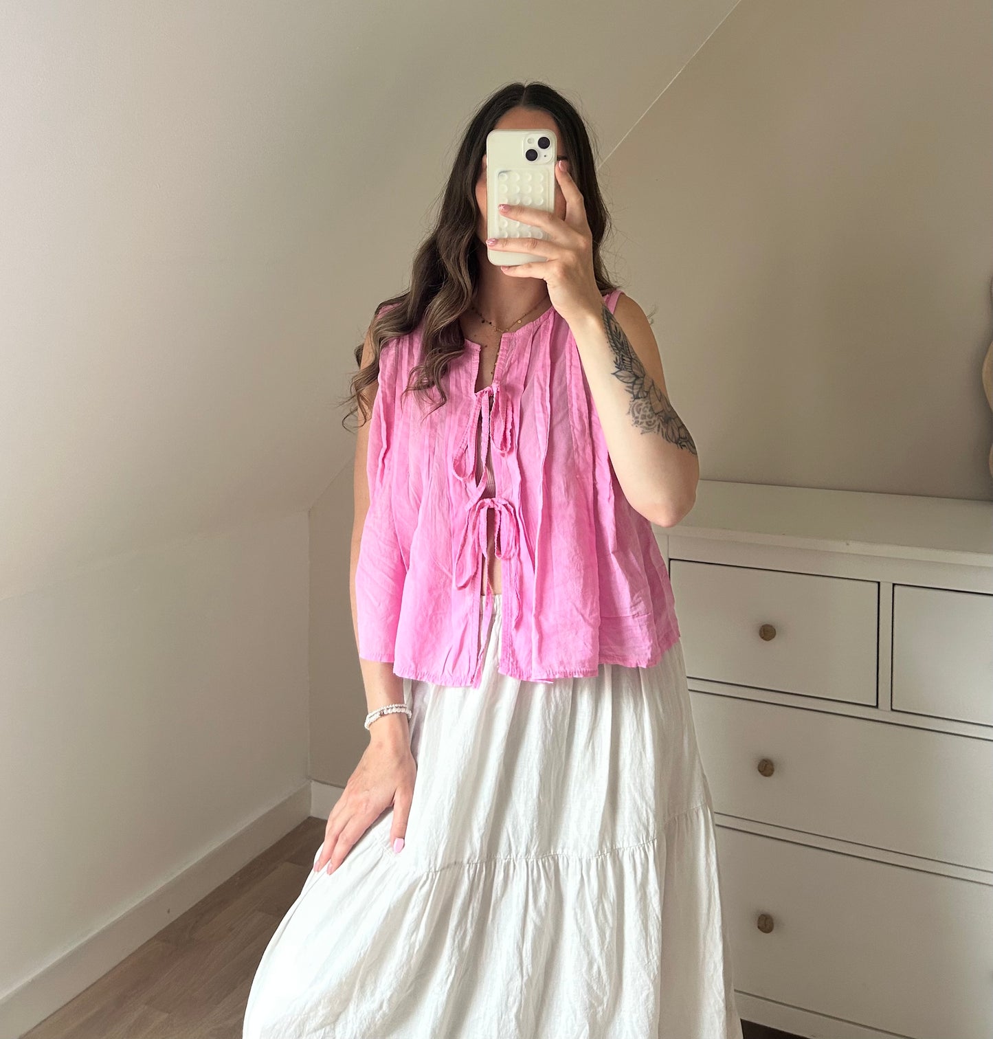 BLOUSE FLORENCE - ROSE