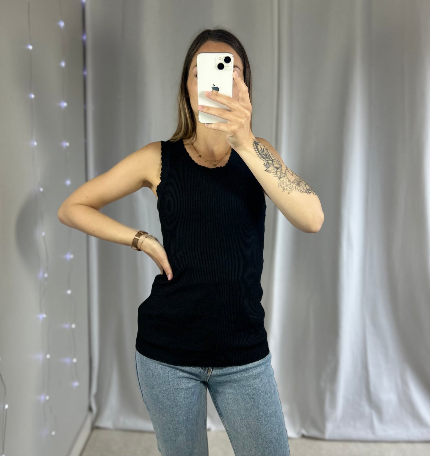 DÉBARDEUR ÈVE - NOIR