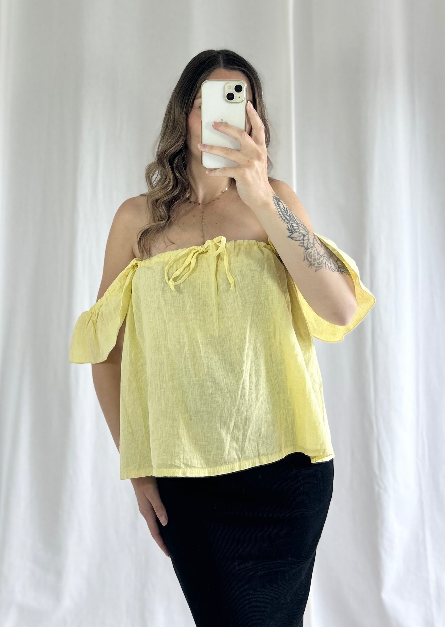 TOP LORA - JAUNE
