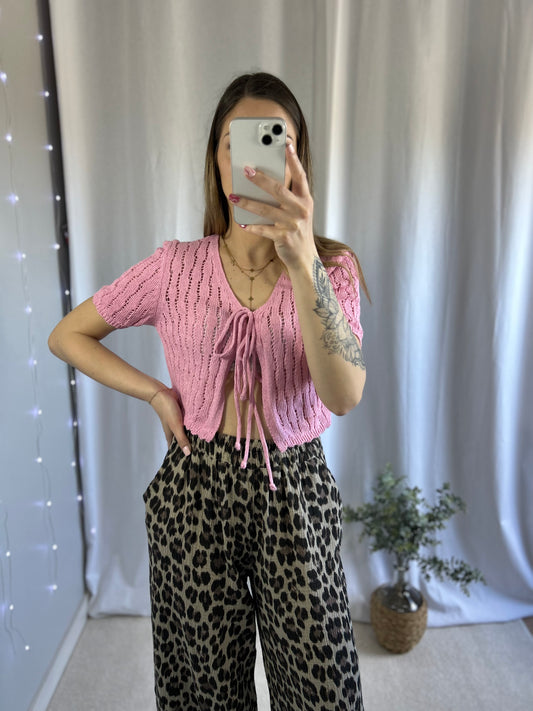 GILET ALICIA - ROSE