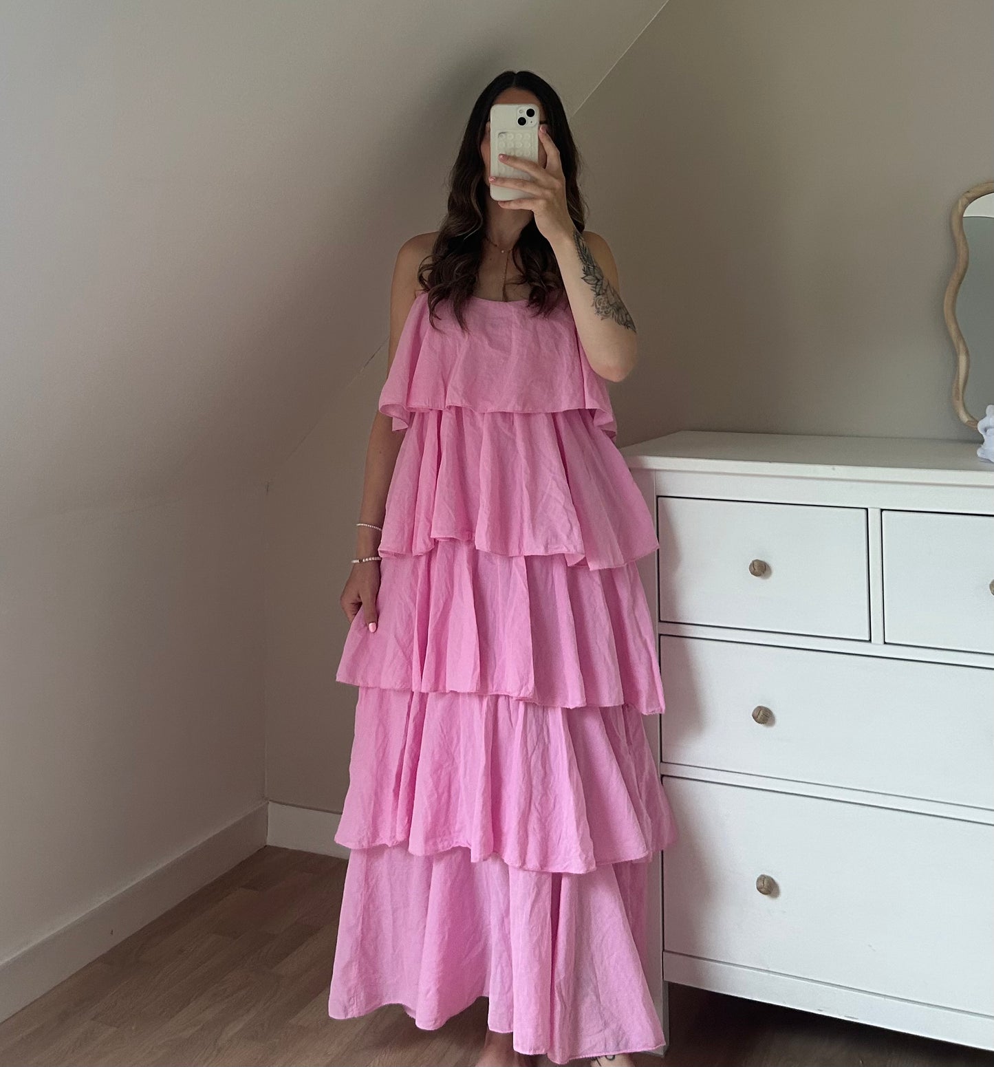 ROBE CHRISTELLE - ROSE