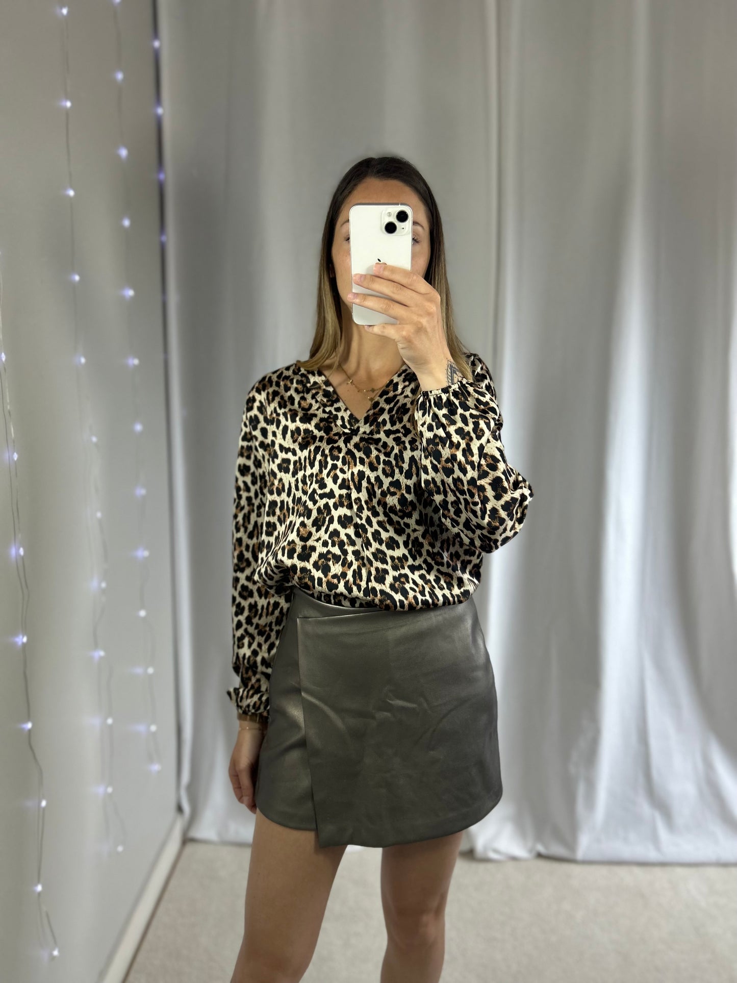 BLOUSE EDEN - LÉOPARD