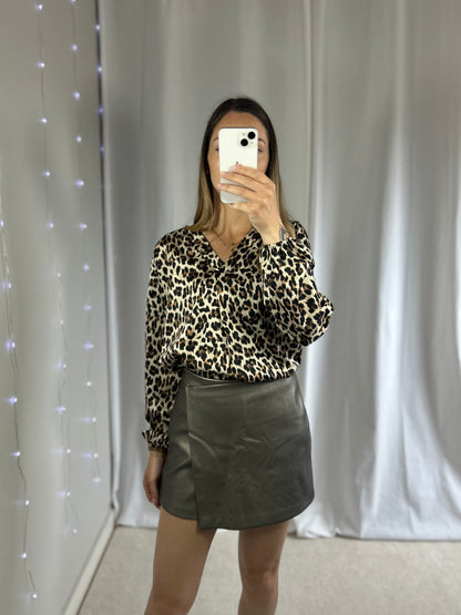 BLOUSE EDEN - LÉOPARD