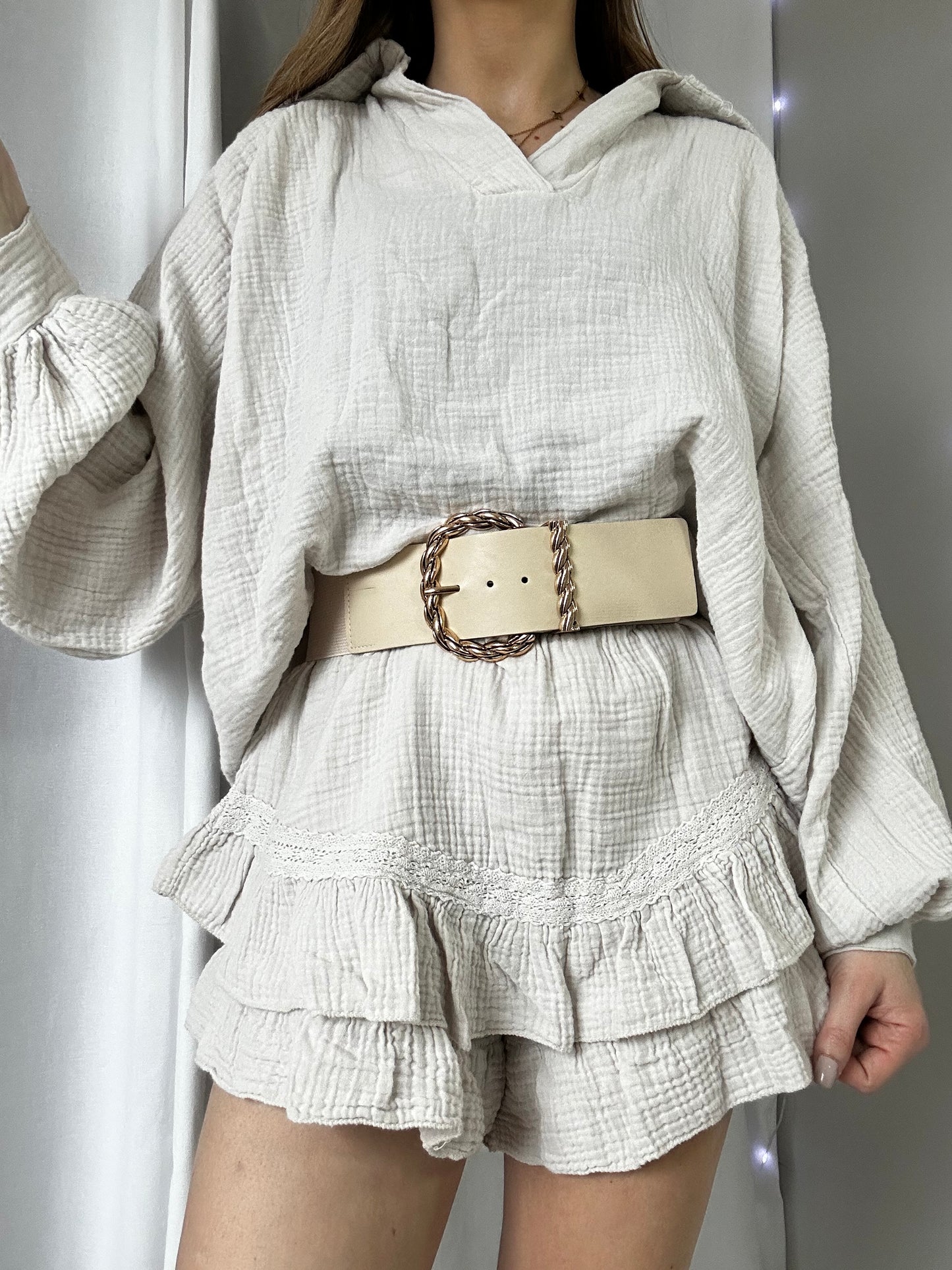 CEINTURE MAYA - BEIGE