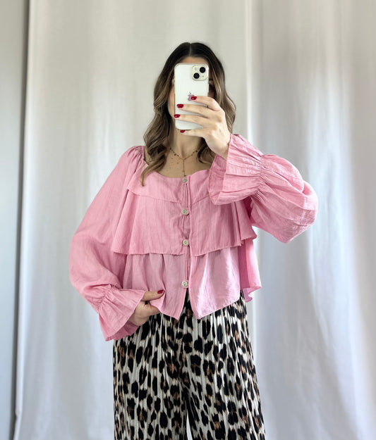 BLOUSE MIRA - ROSE