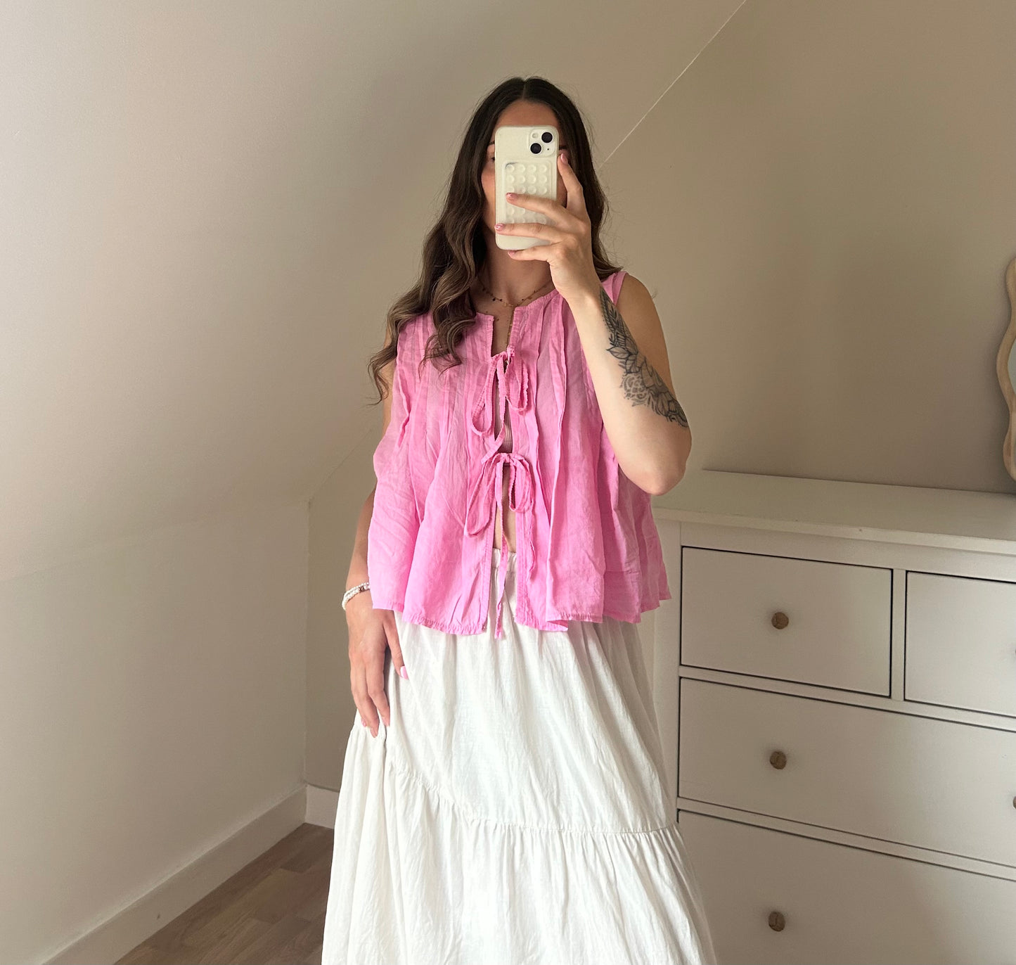 BLOUSE FLORENCE - ROSE
