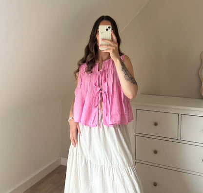 BLOUSE FLORENCE - ROSE