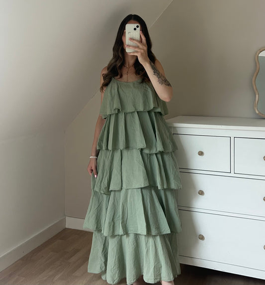 ROBE CHRISTELLE - VERT