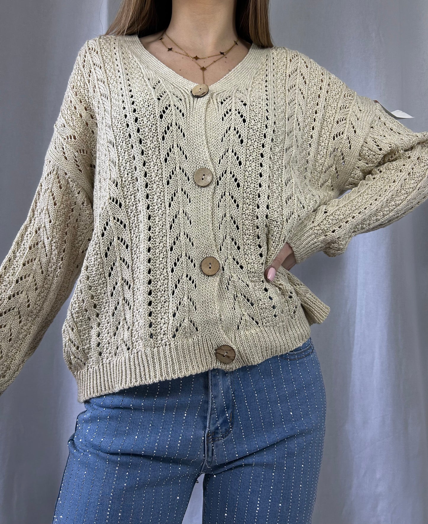 GILET LUCY - BEIGE