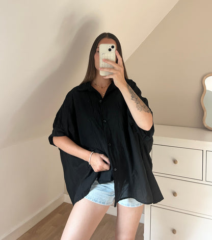 CHEMISE DIANE - NOIR