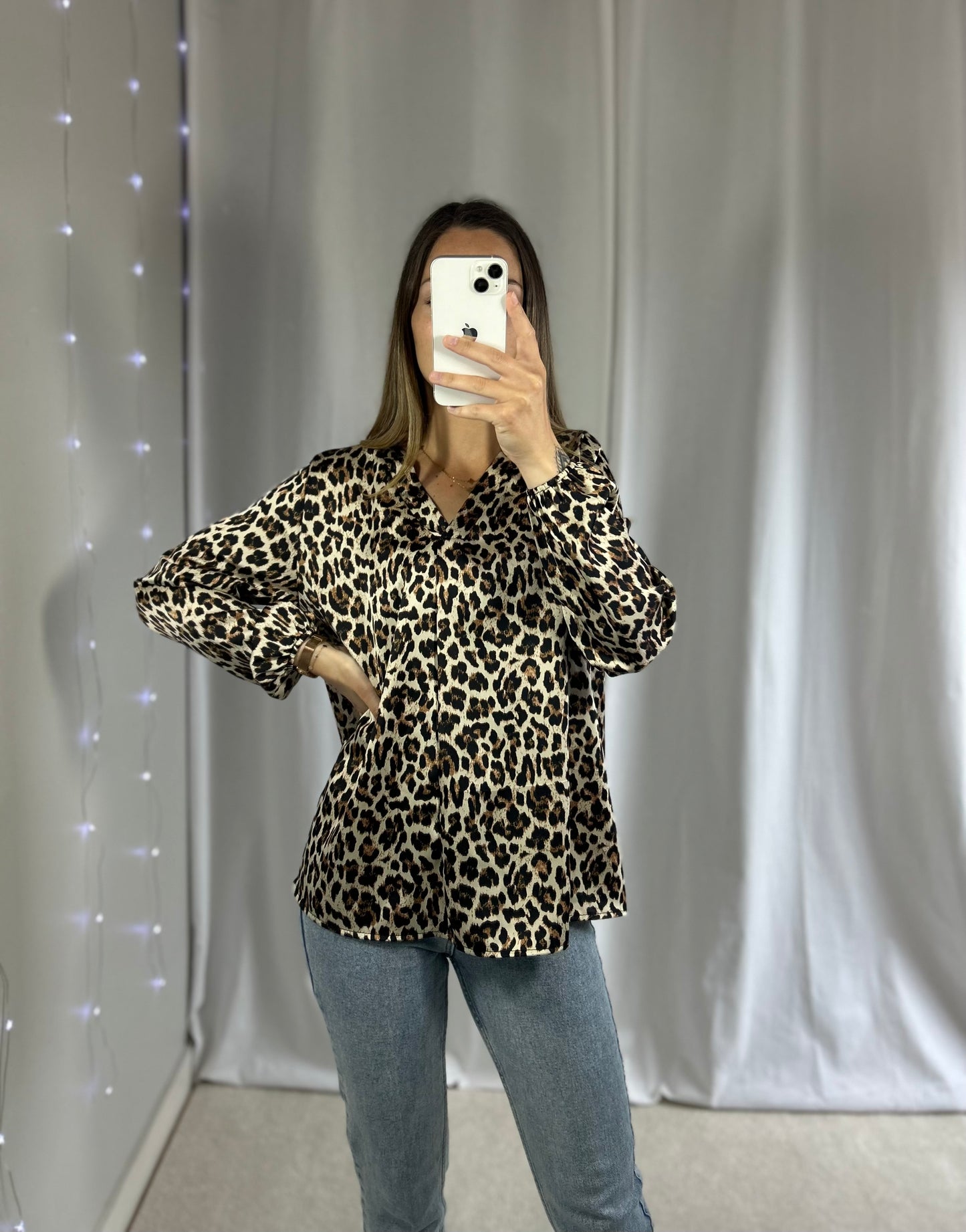 BLOUSE EDEN - LÉOPARD