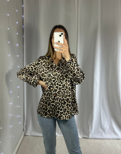BLOUSE EDEN - LÉOPARD