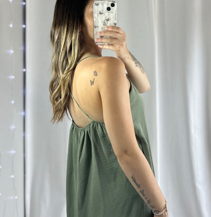ROBE ILANA - KAKI