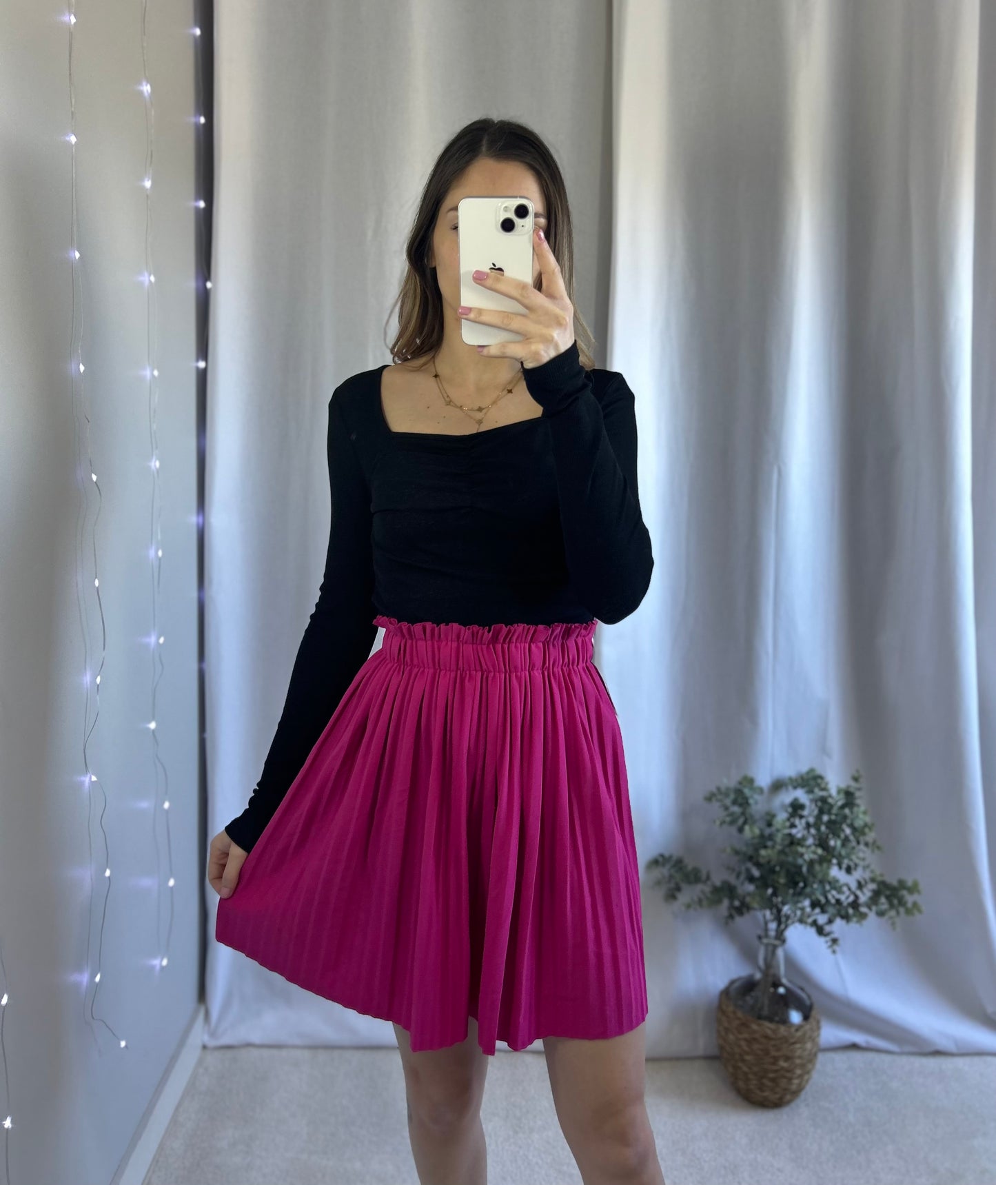 JUPE ALICE - ROSE FUCHSIA