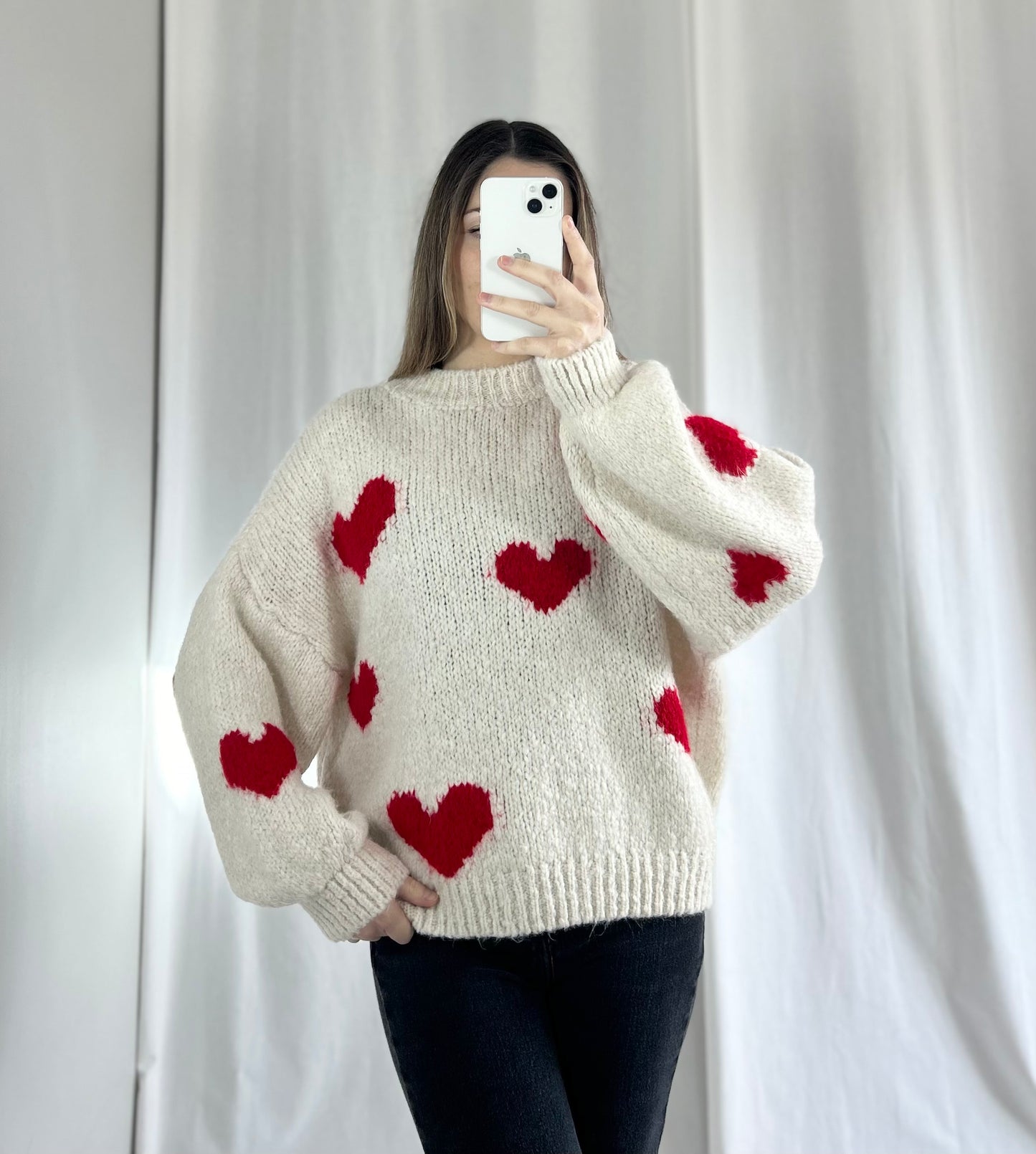 PULL ANAÉ CŒUR