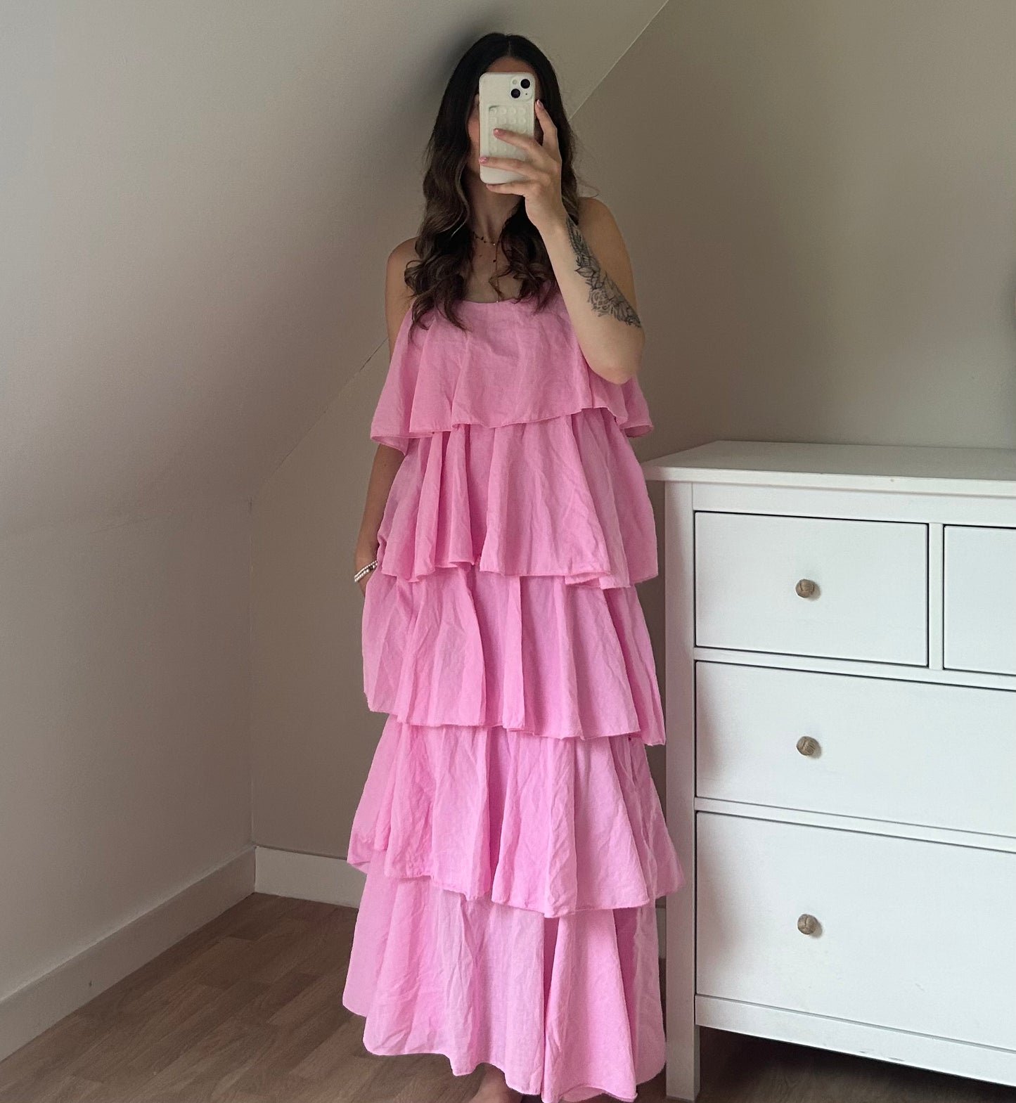 ROBE CHRISTELLE - ROSE