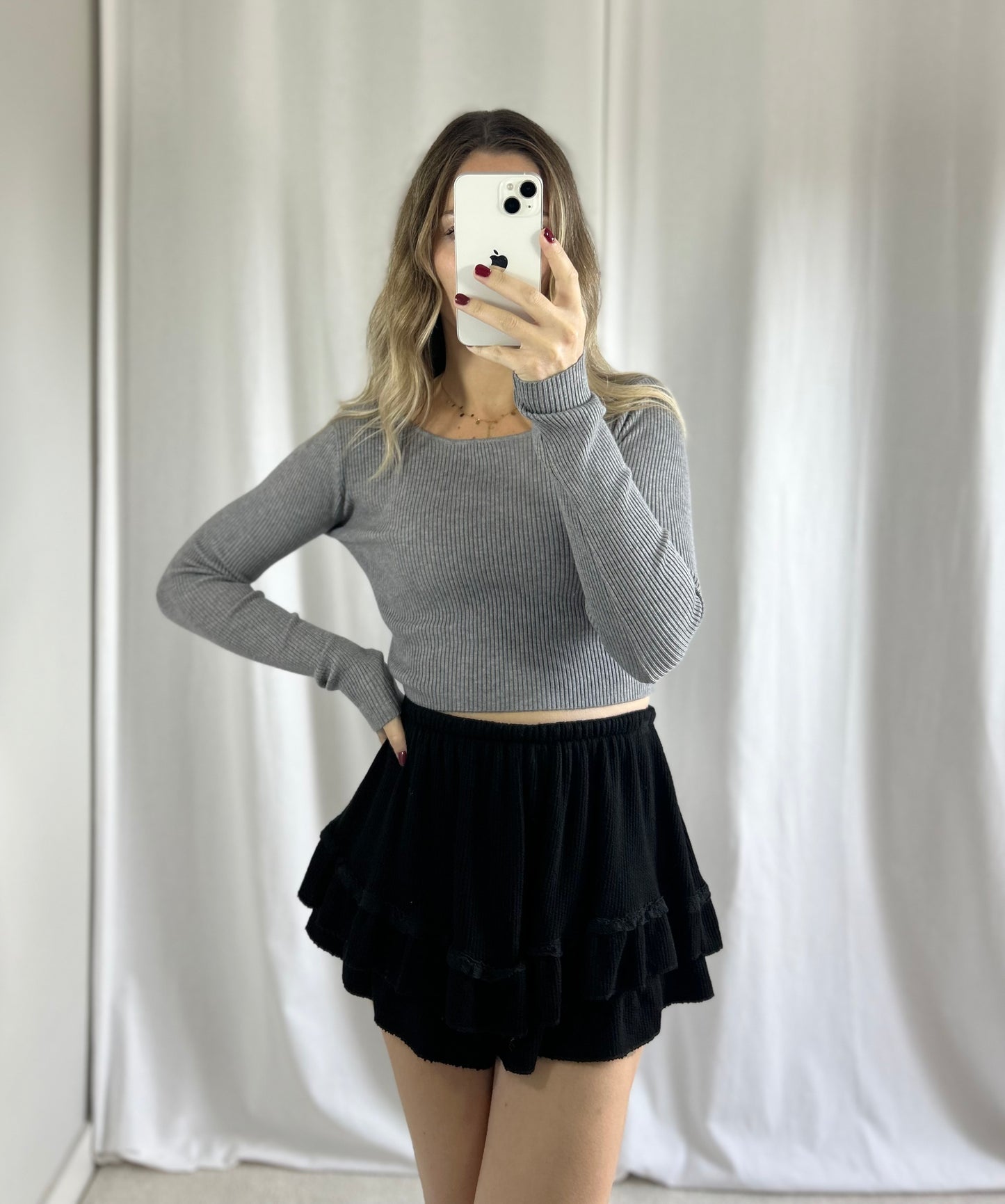 TOP LARA - GRIS