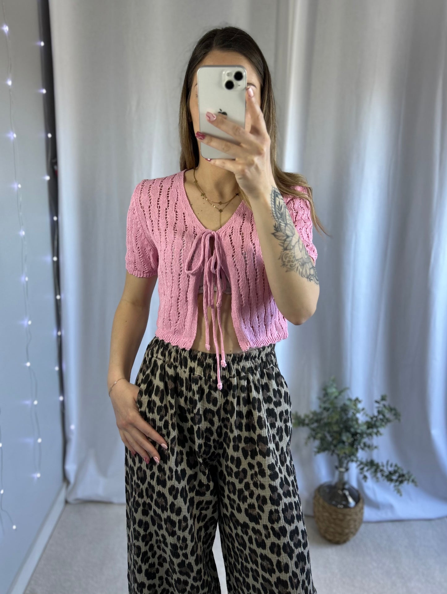 GILET ALICIA - ROSE