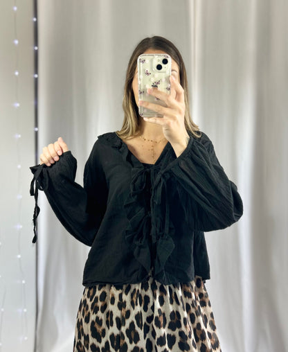 BLOUSE AMALIA - NOIR