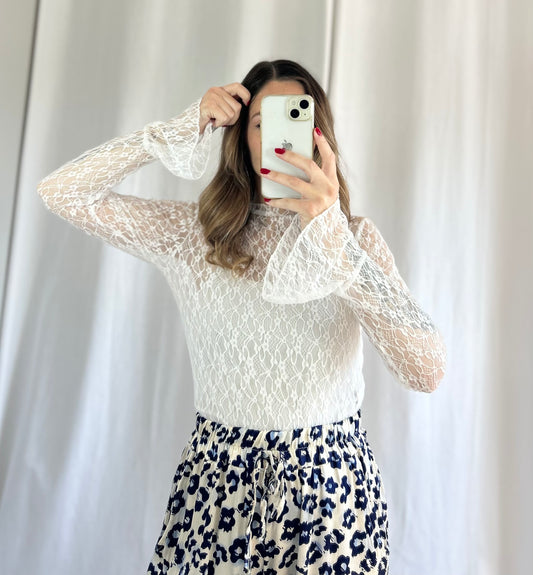 TOP ANGÈLE - BLANC