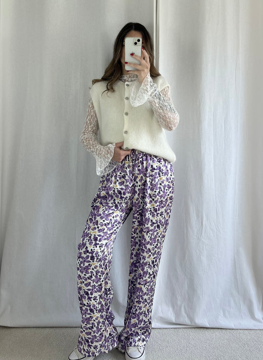 PANTALON LYNA - LILAS