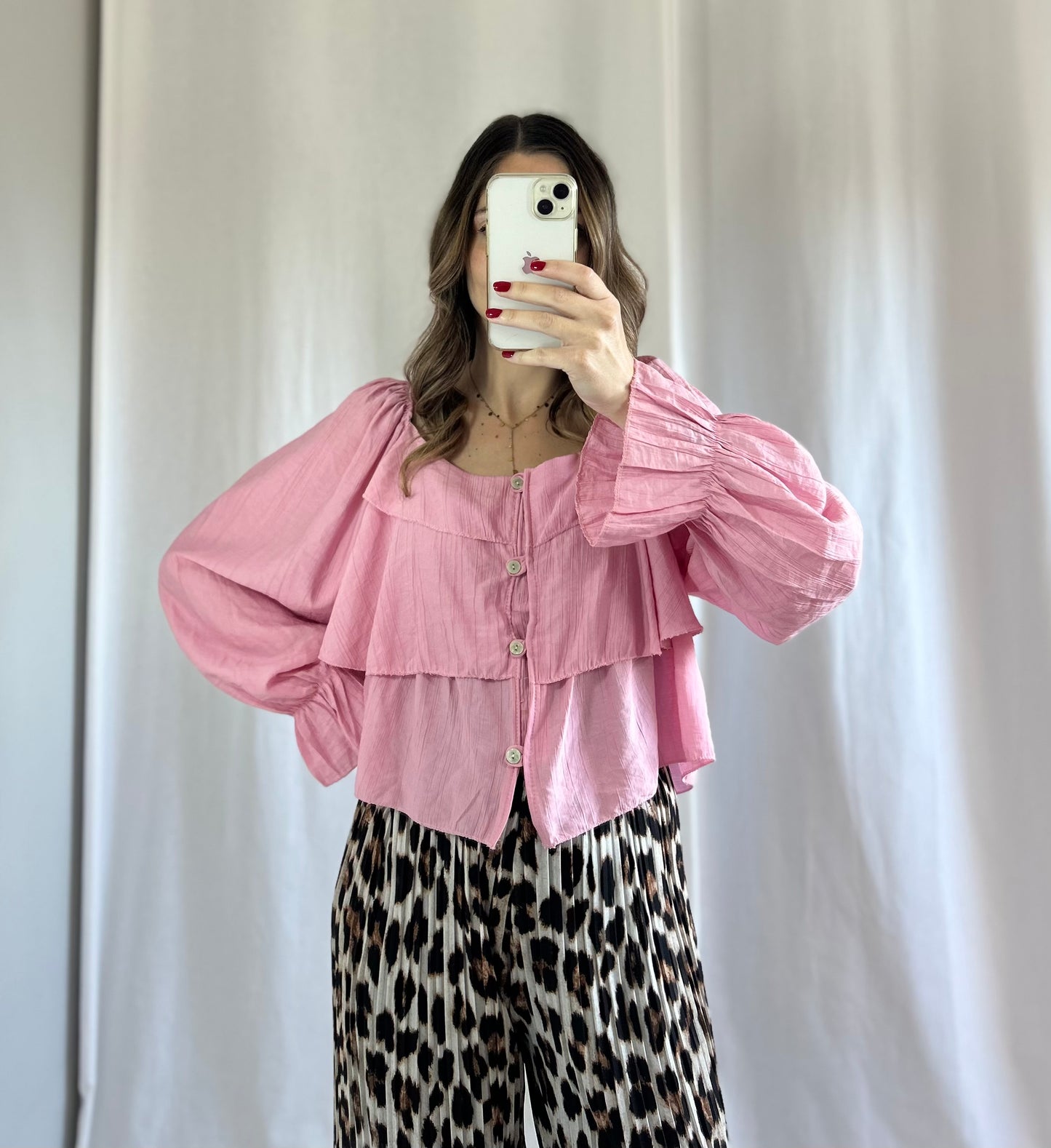 BLOUSE MIRA - ROSE