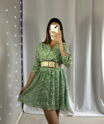 ROBE JULIA - VERT CLAIR