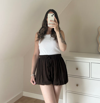 SHORT JENNA - MARRON