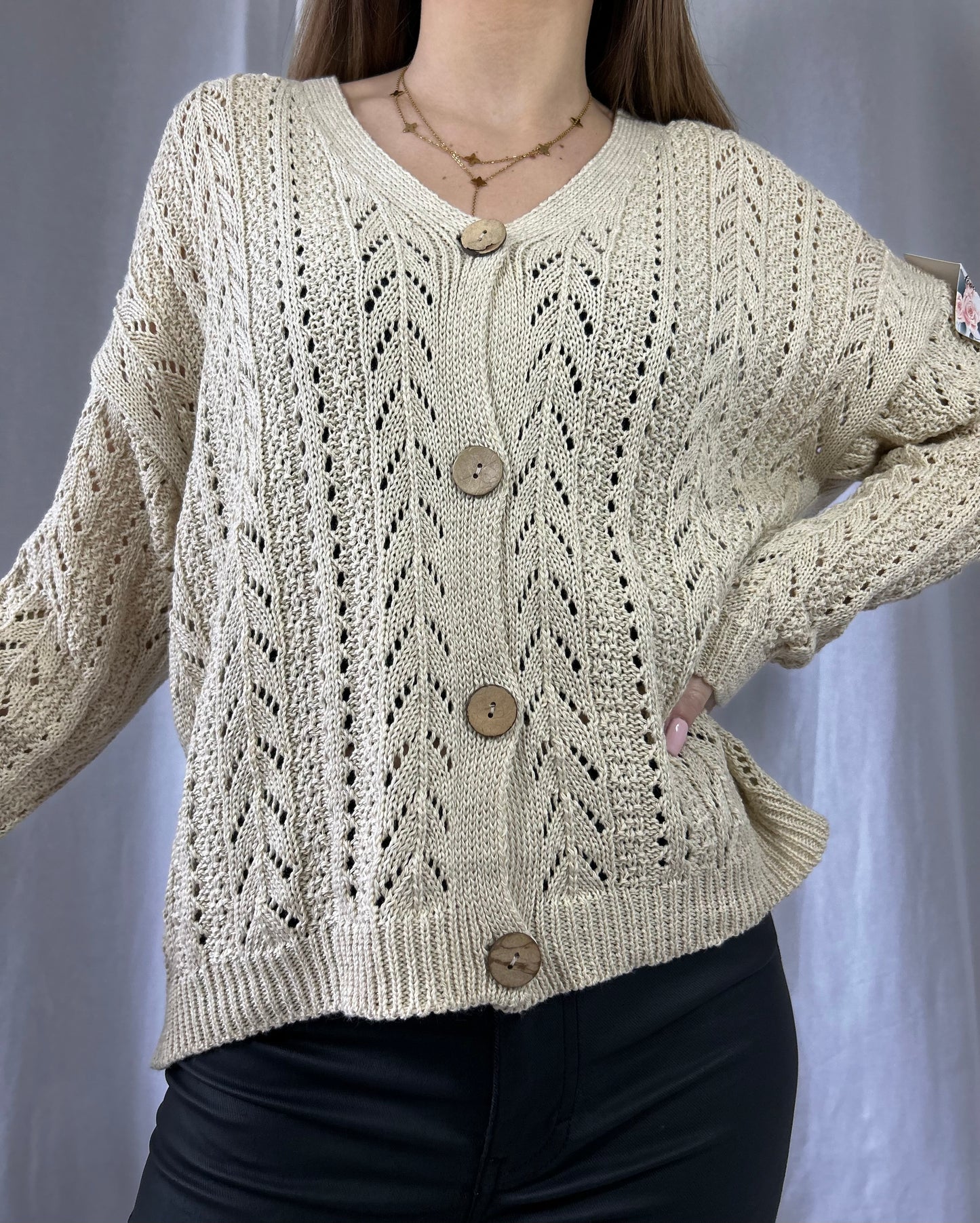 GILET LUCY - BEIGE