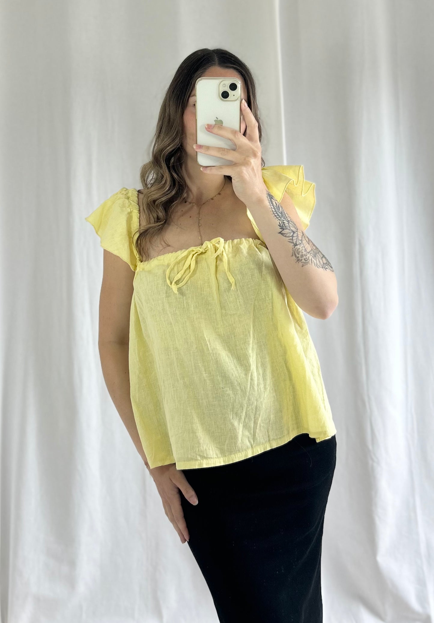 TOP LORA - JAUNE