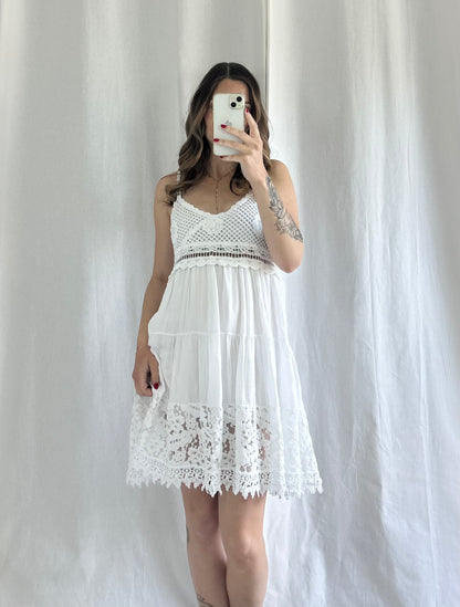 ROBE ESMERALDA - BLANC