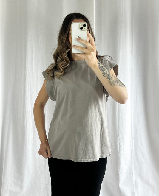 T-SHIRT SARAH - TAUPE