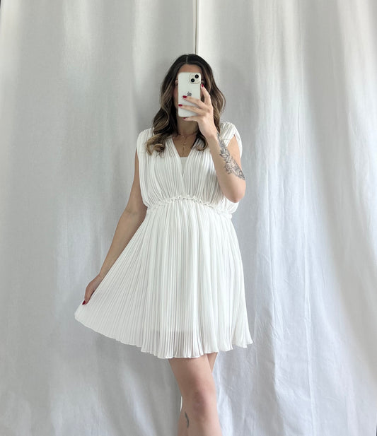 ROBE FLAVIE - BLANC