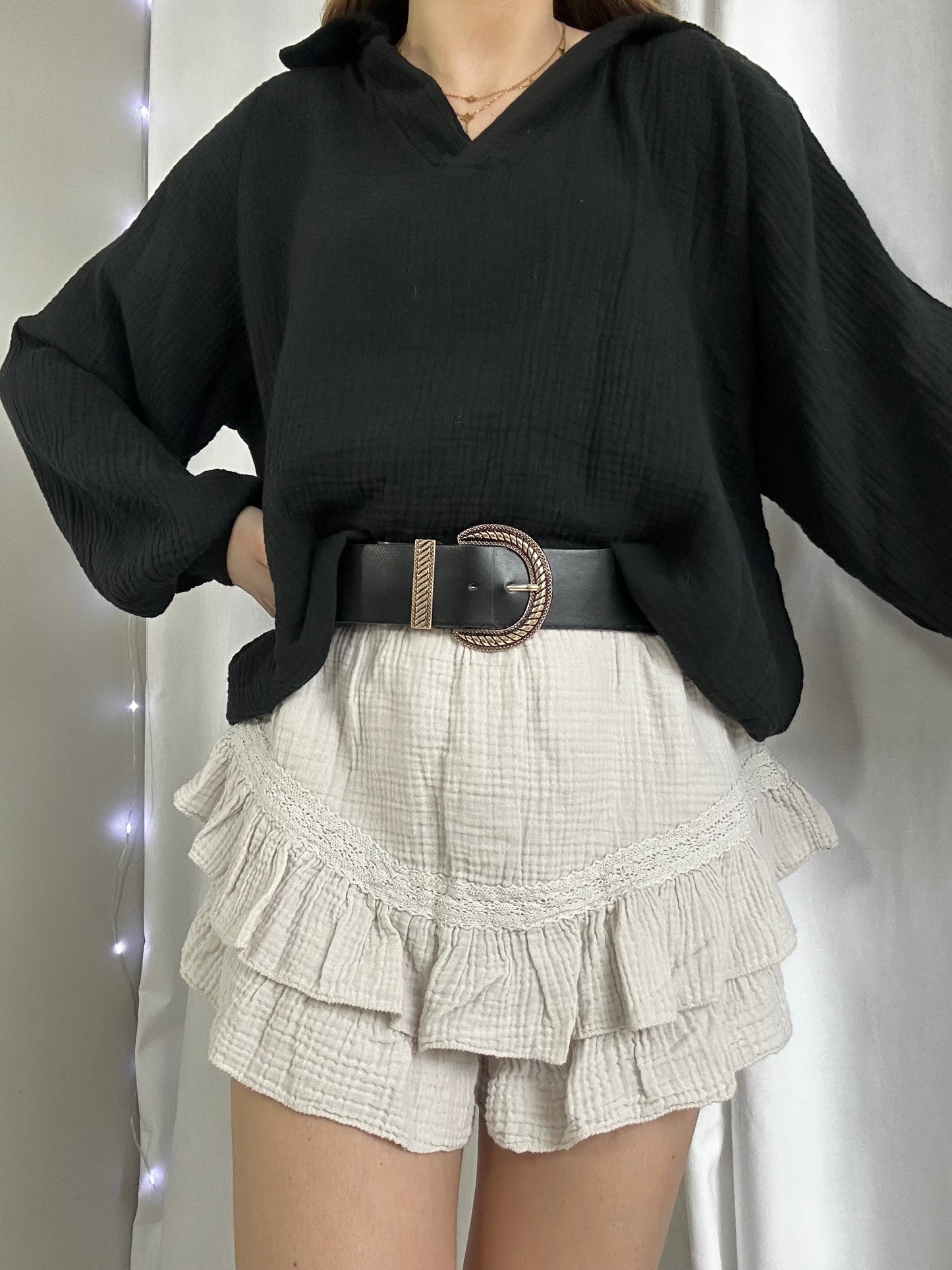 CEINTURE ALEX - NOIR