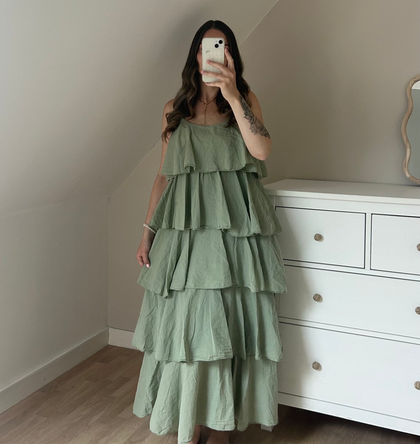 ROBE CHRISTELLE - VERT