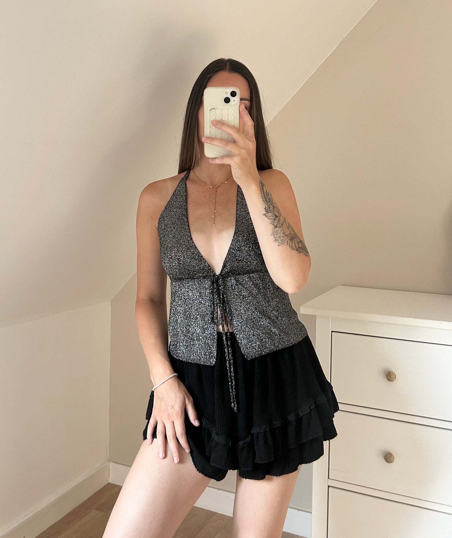TOP STELLA - NOIR