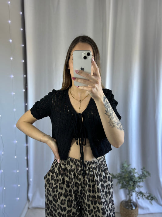 GILET ALICIA - NOIR